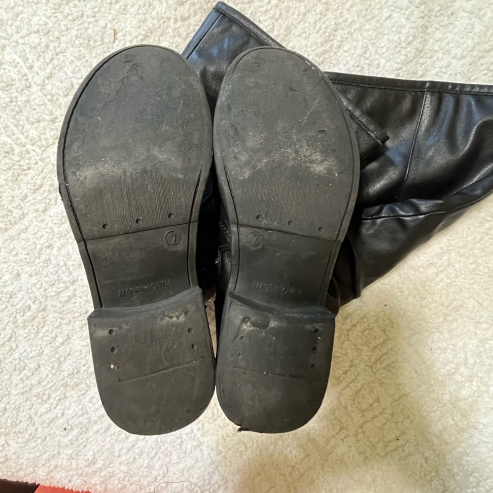 Women's Mid-Calf Slouch boots! Black! - Picture 4 of 4